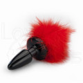 rosebud pompon rouge